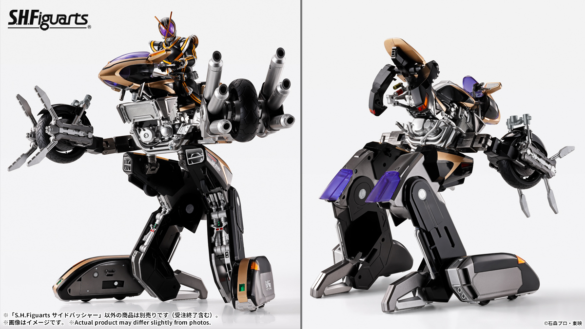 t_features's tweet image. 【締切迫る】

『#仮面ライダー555』より
「S.H.Figuarts サイドバッシャー」は魂ウェブ商店で11月30日(日)23時受注締切！
🛒ご予約は→ p-bandai.jp/item/item-1000…

同シリーズ「草加雅人」と組み合わせられる洗車用バケツ等各種パーツで、印象深い洗車シーンも再現可能！
#t_shf #仮面ライダーファイズ