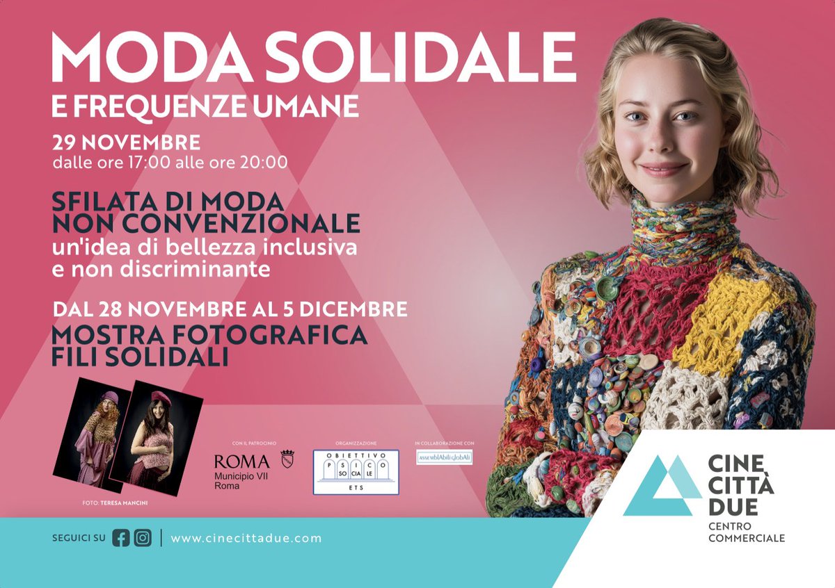 #modasolidale #cinecitta qualcosa può cambiare davvero thewaymagazine.it/fashion/moda-s…