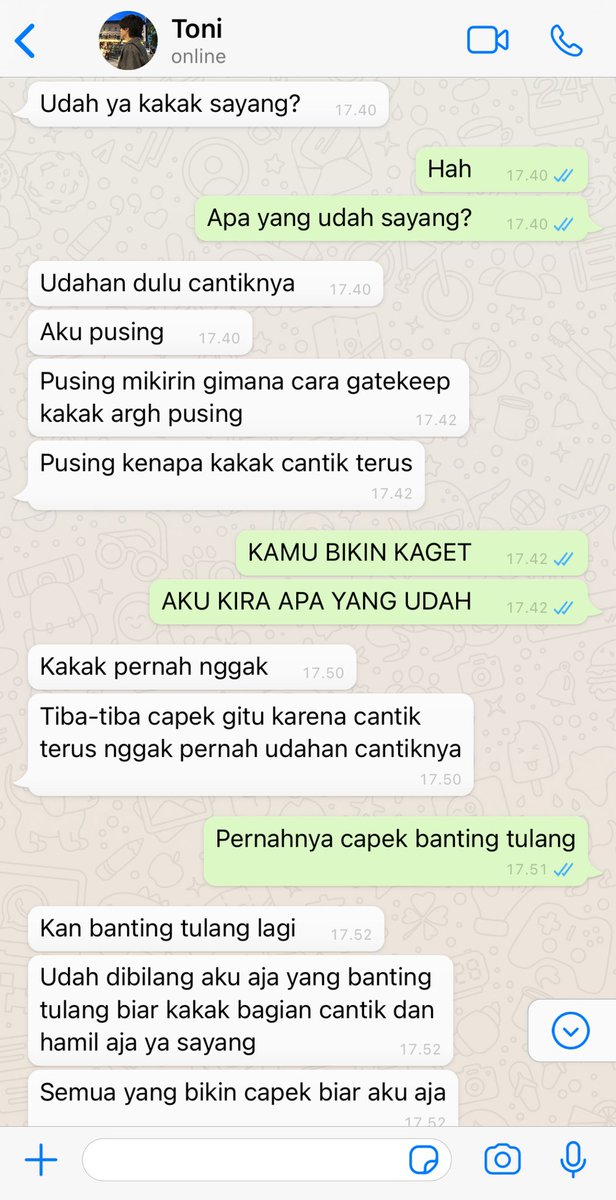 wonpapers's tweet image. tonnen three tweets au cantik terus katanya