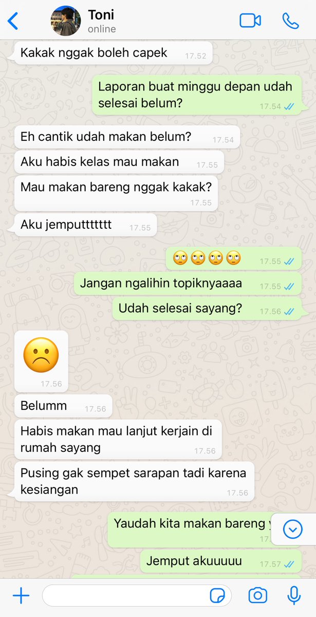 wonpapers's tweet image. tonnen three tweets au cantik terus katanya