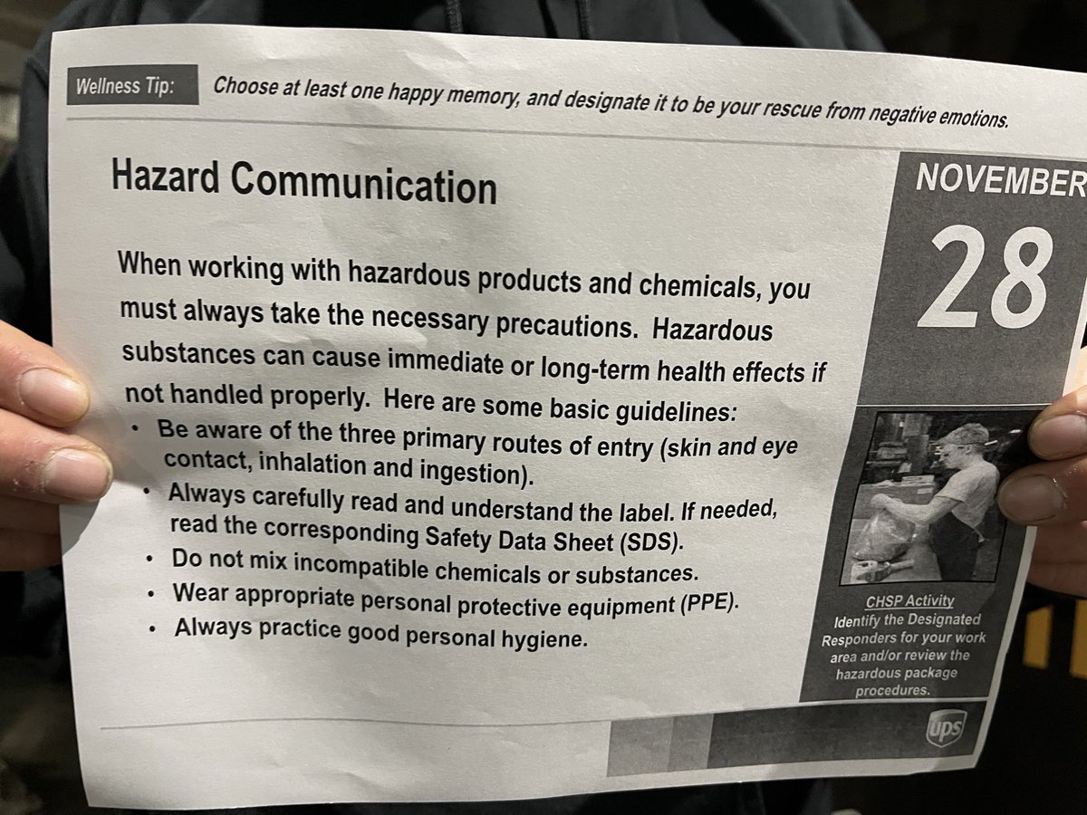 okc_preload's tweet image. Good Friday #OKC #Preload hope everyone enjoyed their 🤗 Thanksgiving Lincoln has #PCM on #Hazmats  How do you load one? 
🗣Poster
🗣tag
🗣floor
🗣separate! 
Lets get it down &amp;amp; eat some more leftovers 🦃🥧🦃🥧#UPS