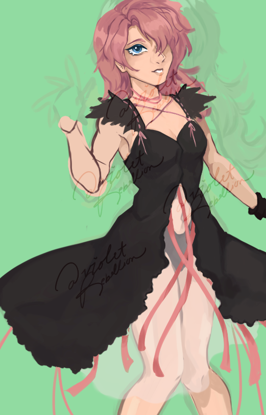 violetR does a draw tweet media