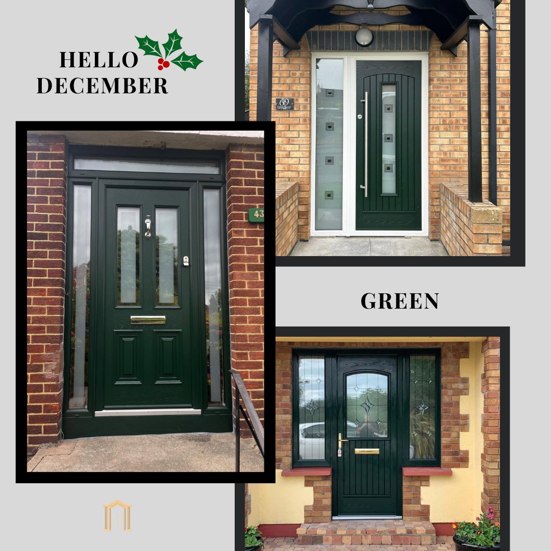 Symbolising life, renewal, freshness, prosperity and all things Christmas, Green is the colour of the month! Happy #December!🎄

Don’t our Green doors look absolutely stunning? DM us or comment below to find out who your local Palladio door installer is for a quote.