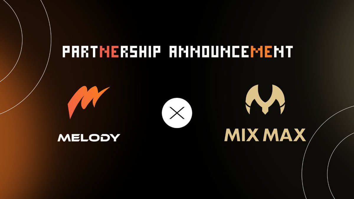 MelodyAssets's tweet image. Strategic Partnership Announced!

We are pleased to announce a strategic partnership between Melody and @mixmax_mc, a multi-tiered WEB3 application ecosystem!

This is a powerful alliance between music assets and blockchain infrastructure. Together, we will explore the…
