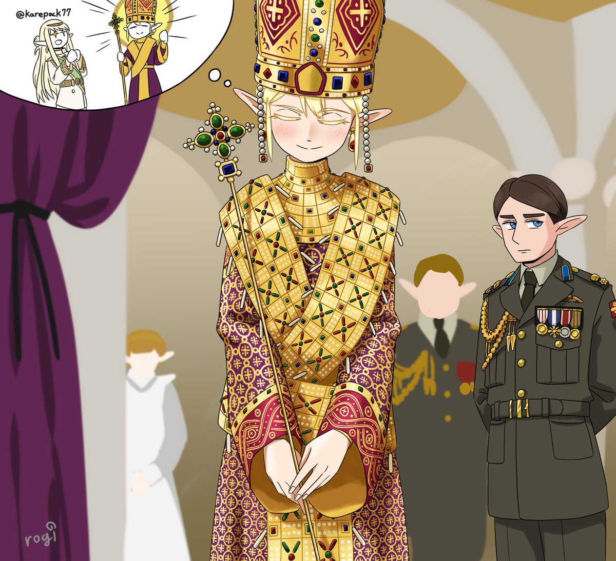 Imperial Elf

imagine the Elf Empress meeting the Elf Queen