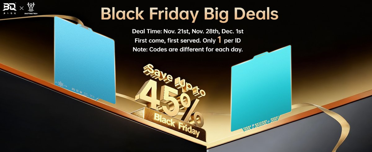 BigTreeTech's tweet image. 🔥 𝐁𝐋𝐀𝐂𝐊 𝐅𝐑𝐈𝐃𝐀𝐘 𝐖𝐀𝐕𝐄 𝟐 𝐈𝐒 𝐋𝐈𝐕𝐄!

𝐓𝐡𝐞 𝐂𝐫𝐲𝐨𝐆𝐫𝐢𝐩 𝐏𝐫𝐨 is back with the same killer deal. Don&apos;t miss out!

⏳  These will be gone in a flash. Seriously.
🎟 𝐋𝐢𝐦𝐢𝐭𝐞𝐝 𝐭𝐨 𝟏 𝐩𝐞𝐫 𝐜𝐮𝐬𝐭𝐨𝐦𝐞𝐫.
📅 New discount code every sale day, no…