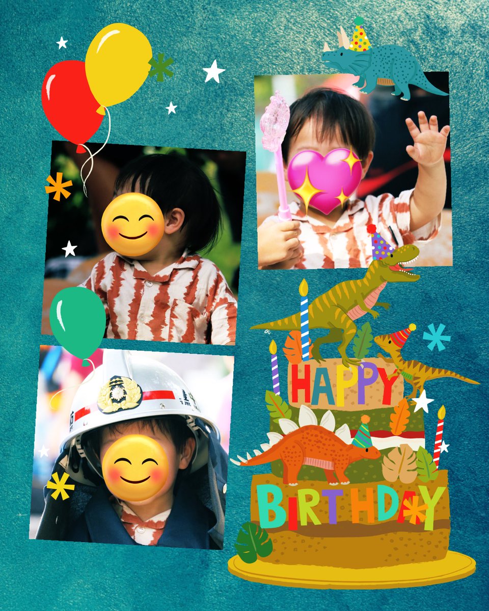 yo_BN0220's tweet image. 私ごとですが…

チビ推し2歳のお誕生日
おめでとう🎈
これからもすくすく大きくなってね💕