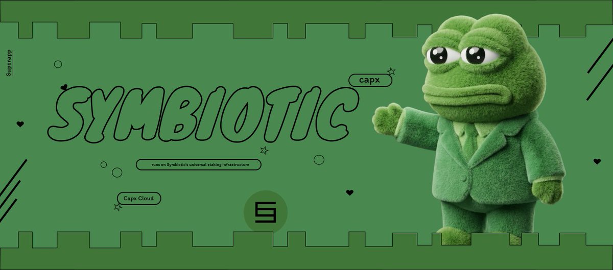 mr_bluk's tweet image. Capx, the decentralized infrastructure

powering the ai ​​app economy

capx reconciles usage.ownership.distribution

Capx Cloud runs on @symbioticfi universal staking infrastructure, setting a new standard for security and scalability for AI.

the @0xCapx protocol is built on…