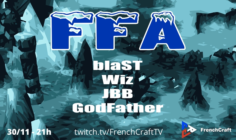 Ce dimanche, à partir de 21h, retrouvez NeSH et Snakix au micro pour vous faire vivre un FFA de fifoudingo !  Sur le champ de bataille, s'affronteront ainsi blaST, JBB, Wiz &amp; GodFather. Ce sera l'occasion aussi de vous faire découvrir ou redécouvrir les bonnes pratiques du FFA