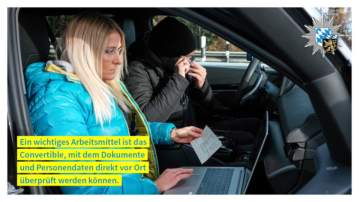 polizeiOBS's tweet photo. Zuständig für grenzpolizeiliche Aufg. im Berchtesgadener Land & Traunstein ist eure #PolizeiVorOrt – die Grenzpolizeiinspektion #Piding.
Der Fokus liegt u.a. auf Kfz-Verschiebung, Drogenschmuggel & Eigentumskriminalität.
Andi & Sandra geben euch einen Einblick in ihren Alltag. https://t.co/8pG4DGEIf4