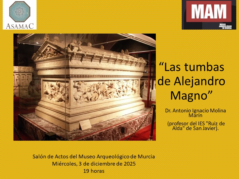 Una conferencia muy interesante el próximo 🗓 3 de diciembre #AlejandroMagno
#eventosclasicos