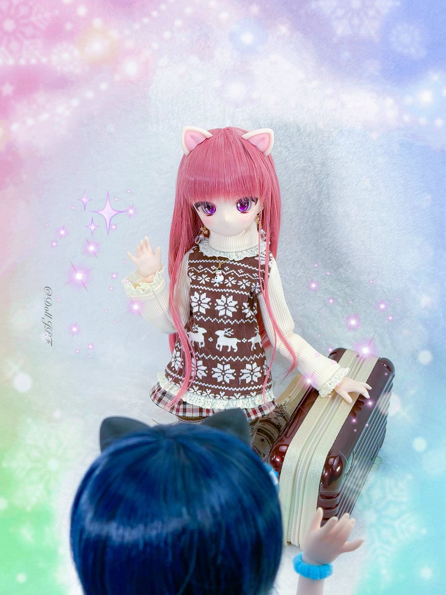 AndroidPDF's tweet image. [2025-11-26] 
瀬菜ちゃん: ただいまにゃ🛬💕ฅ(ΦωΦ)ฅ

Sena-chan: We are home meow 🛬ฅ(ΦωΦ)ฅ

#Noels_Atelier #とかっこ #mdd瀬菜 #dolljpf