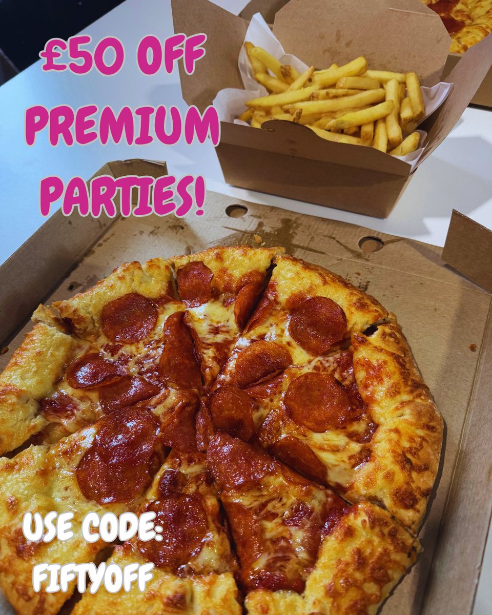 🖤 Black Friday just got bouncy at Jump Inc by Airhop! 🖤

Grab a family pass for 4 jumpers for just £34.99 (usually £53!) and get £50 off premium parties with code FIFTYOFF.

Is that your weekend plans sorted? 😜

#Flemingate