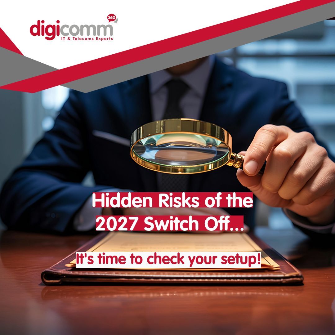 digicomm360's tweet image. When PSTN is switched off, these systems will no longer function unless upgraded:

🔥 Fire &amp;amp; Burglar Alarms
💳 PDQ Card Machines
📠 Fax Machines
🛗 Lift Emergency Phones
🚪 Door Entry Systems

Don’t wait until it’s too late – audit your setup today.

#SwitchOff2027 #TechUpgrade