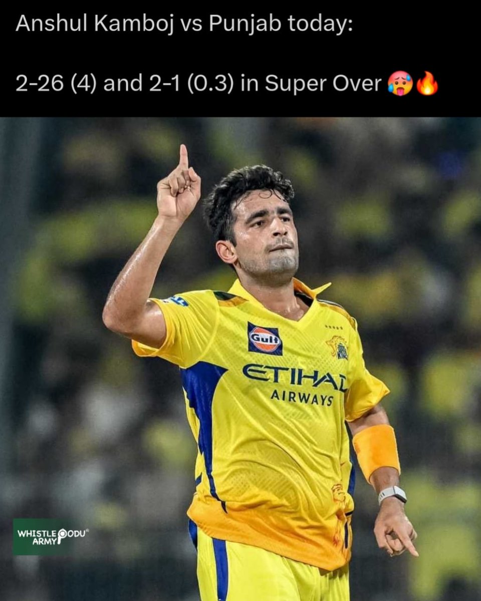 CSKFansOfficial's tweet image. Kamboj on fire with the ball 🥵🔥 

#SMAT #WhistlePodu