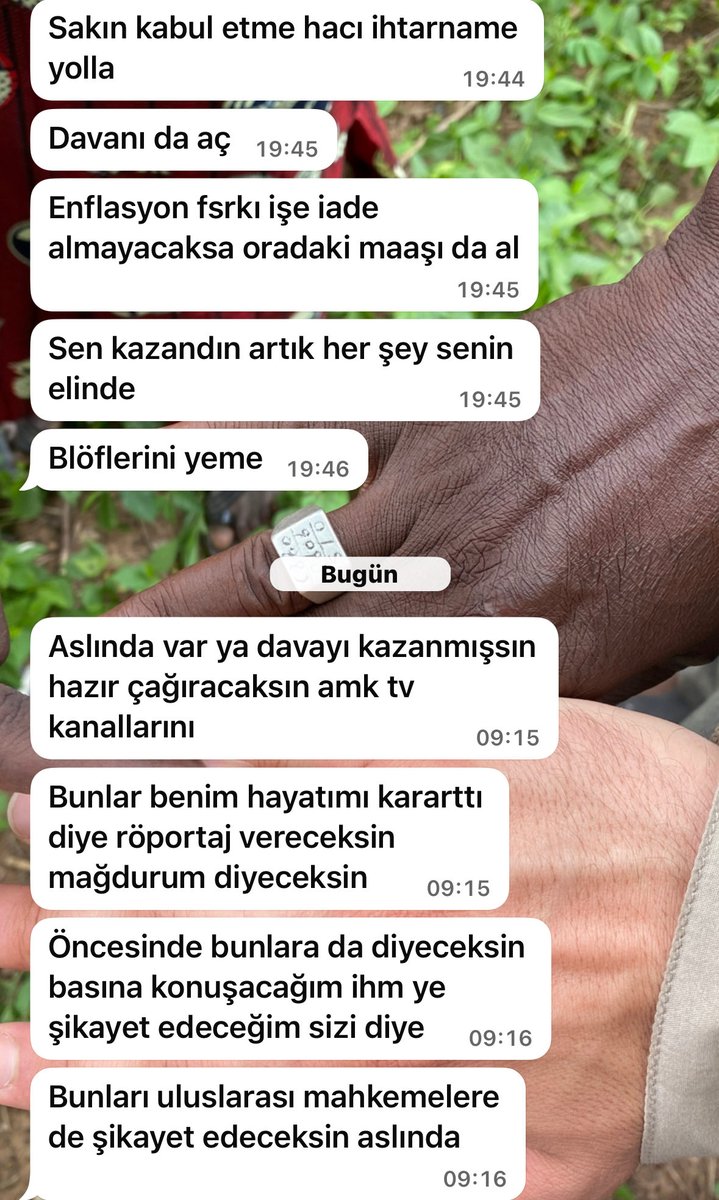 Aynen kral haber et mutlaka. Hayırlı cumalar sana da.