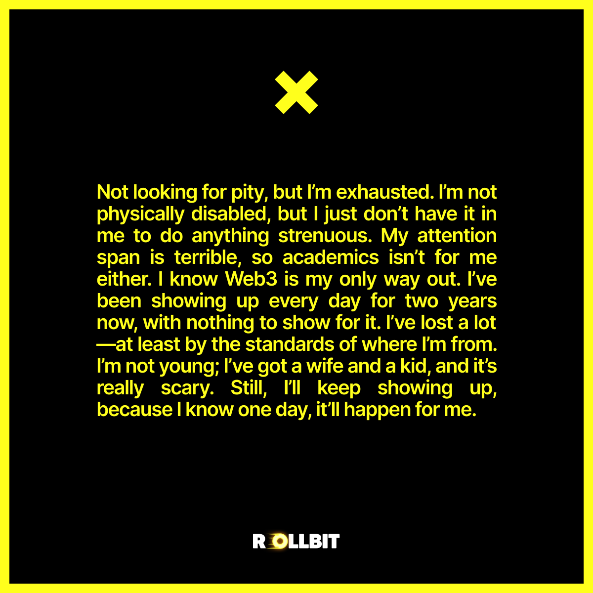 coinfessions's tweet image. I’ll keep showing up, because I know one day, it’ll happen for me.