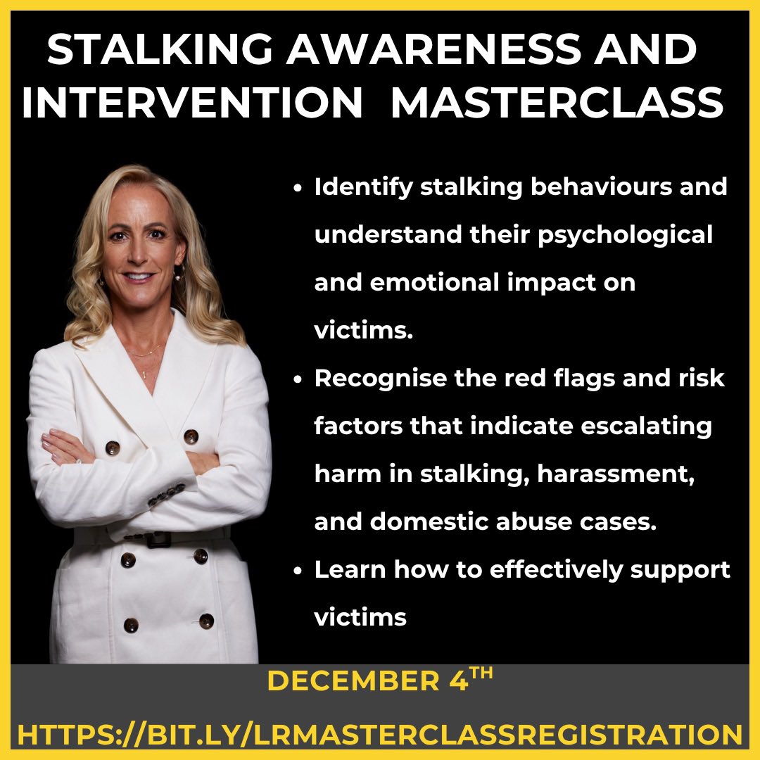 thecrimeanalyst's tweet image. Coercive control and stalking correlate significantly with femicide, homicide, familicide and suicide. I call these cases murders in slow motion due to the drip-drip-drip of insidious behaviour that comes before. 

We have an opportunity and responsibility to intervene and…