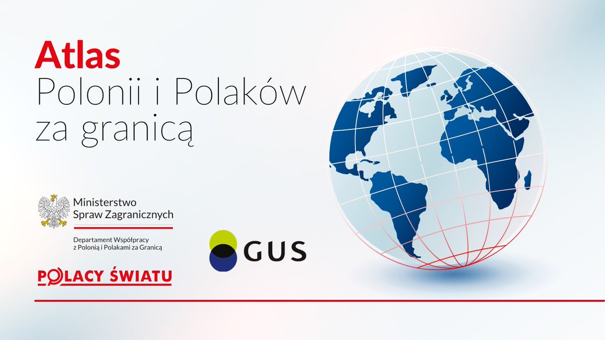 🇵🇱🌍 Atlas Polonii i Polaków za granicą – nowy, interaktywny dashboard opracowany przez <a href="/MSZ_RP/">Ministerstwo Spraw Zagranicznych RP 🇵🇱</a> i <a href="/GUS_STAT/">GUS</a> już jest! 
To  kompleksowe narzędzie pokazuje rozmieszczenie środowisk polonijnych na świecie. 
dashboard-polonia.stat.gov.pl/Polonia
<a href="/sochanska/">anna sochanska</a> <a href="/WTBartoszewski/">Władysław T. Bartoszewski</a> <a href="/sikorskiradek/">Radosław Sikorski 🇵🇱🇪🇺</a>