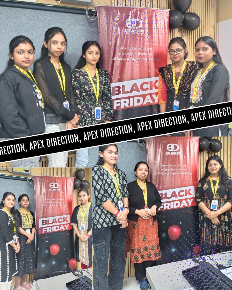🎉 Black Friday at APEX Direction! 🖤

Get ready for the biggest savings of the year! 🎯

Don’t miss out — this Black Friday event is your chance to grow smarter, faster, and bigger with APEX Direction. 🚀
Visit us: apexdirection.com

#BlackFriday #ApexDirection