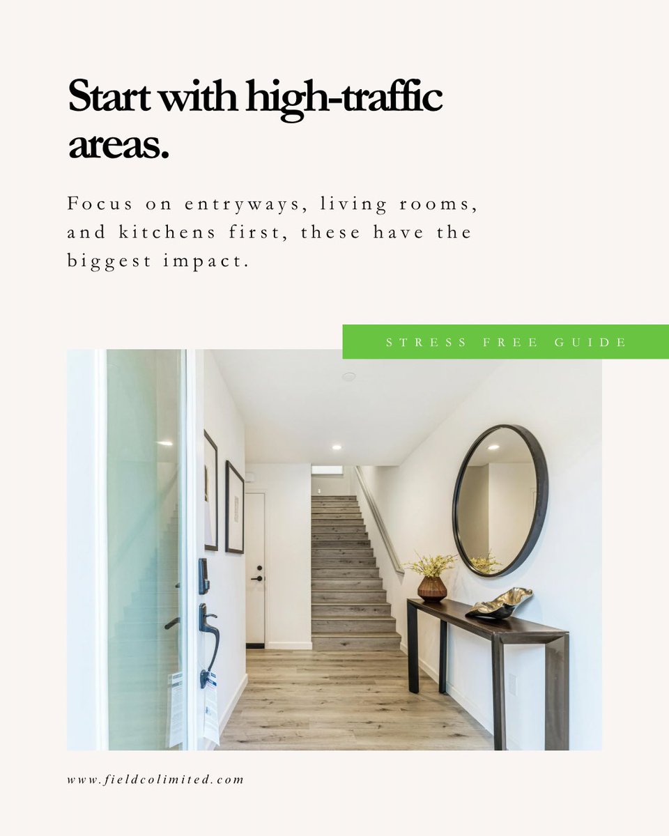 FieldcoLimited's tweet image. How to deciliter your home for the holiday 🎄

#fieldcolimited #realestate #declutter #dreamhome #home #luxuryhomes #fyp #explorepage