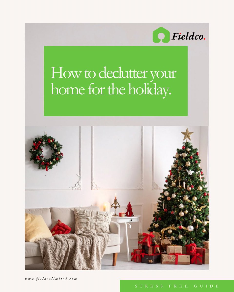FieldcoLimited's tweet image. How to deciliter your home for the holiday 🎄

#fieldcolimited #realestate #declutter #dreamhome #home #luxuryhomes #fyp #explorepage