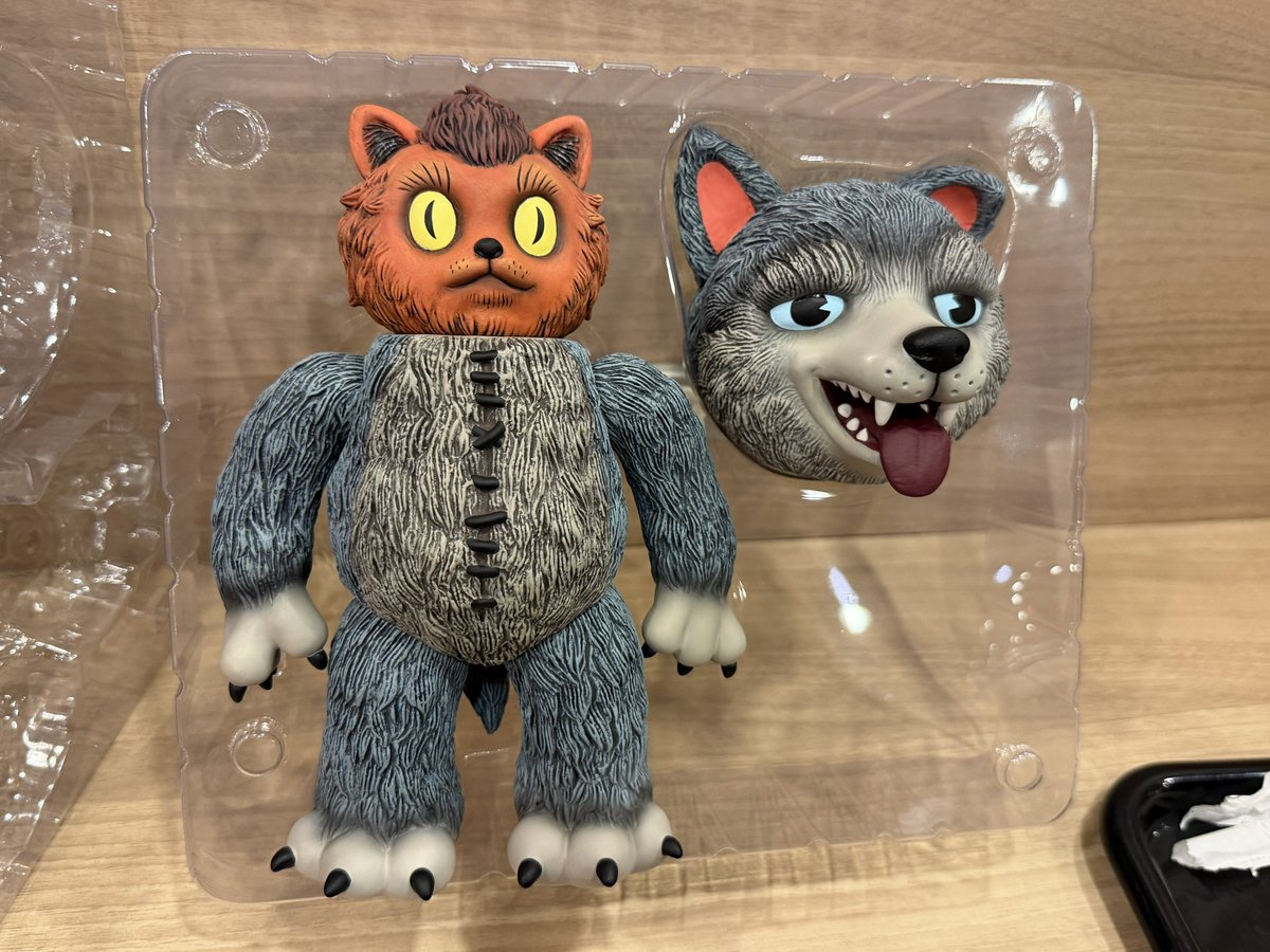 【会場限定】着ぐるみ猫 ソフビ 石黒亜矢子　ばけねこだらけ POP UP 石黒亜矢子「ばけねこだらけ POP UP SHOP」 0% IKEBUKURO(2025/11/28