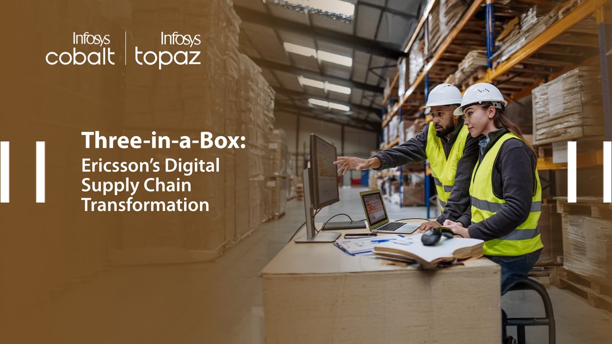 Infosys's tweet image. Ericsson is redefining global #SupplyChain planning.

From spreadsheets to digital-first with #SAPIBP + Infosys.
- Faster execution
- Better demand accuracy
- AI-ready forecasting

The secret? A “three-in-a-box” model: Ericsson + SAP + Infosys.

Watch the story:…