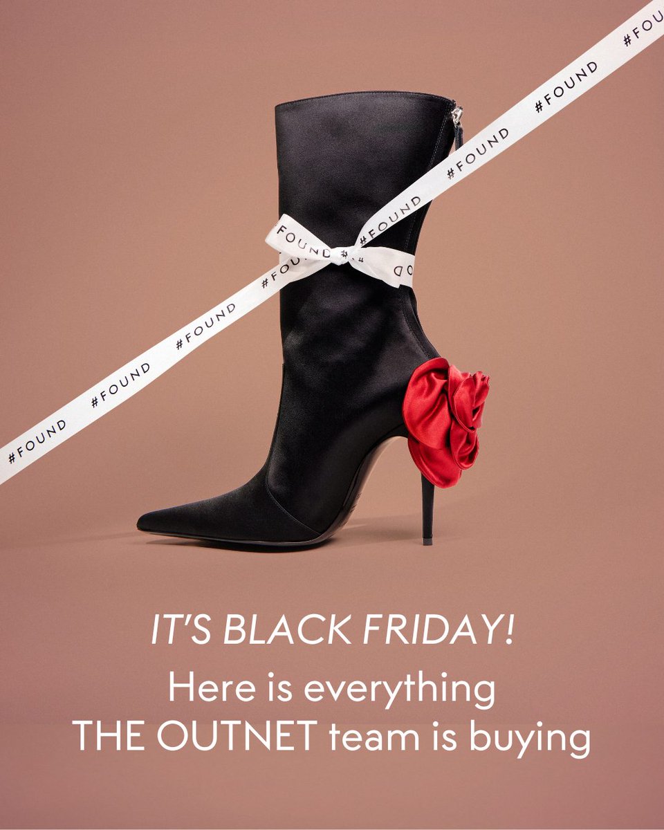 THEOUTNET's tweet image. THE OUTNET team never misses on BLACK FRIDAY. Take inspiration and prep your baskets now.