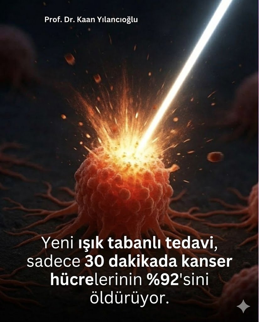 🚨 Bilim dünyasında kanser tedavisinde şok eden gelişme:

LED ışıkları, hiçbir kemoterapi ve radyasyon olmadan, 30 dakikada kanser hücrelerinin %92’sini yok etti.

Yanındaki sağlıklı hücreler?
Tamamen sağlıklı ve zarar görmedi.

Her yıl 10 milyon insan, tek bir tümöre ulaşmak