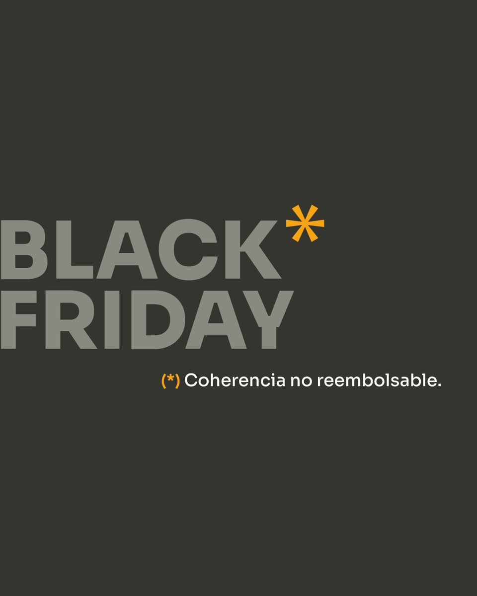 Mañana vuelve el ritual: rebajas imposibles, mensajes iguales y marcas que renuncian a lo que las hace únicas. Por vender más, muchas se venden peor. El Black Friday pasa; queda cómo comunicas. Si una marca pierde su voz, se devalúa. #BlackFriday #BlackFriday2025 #eXclama