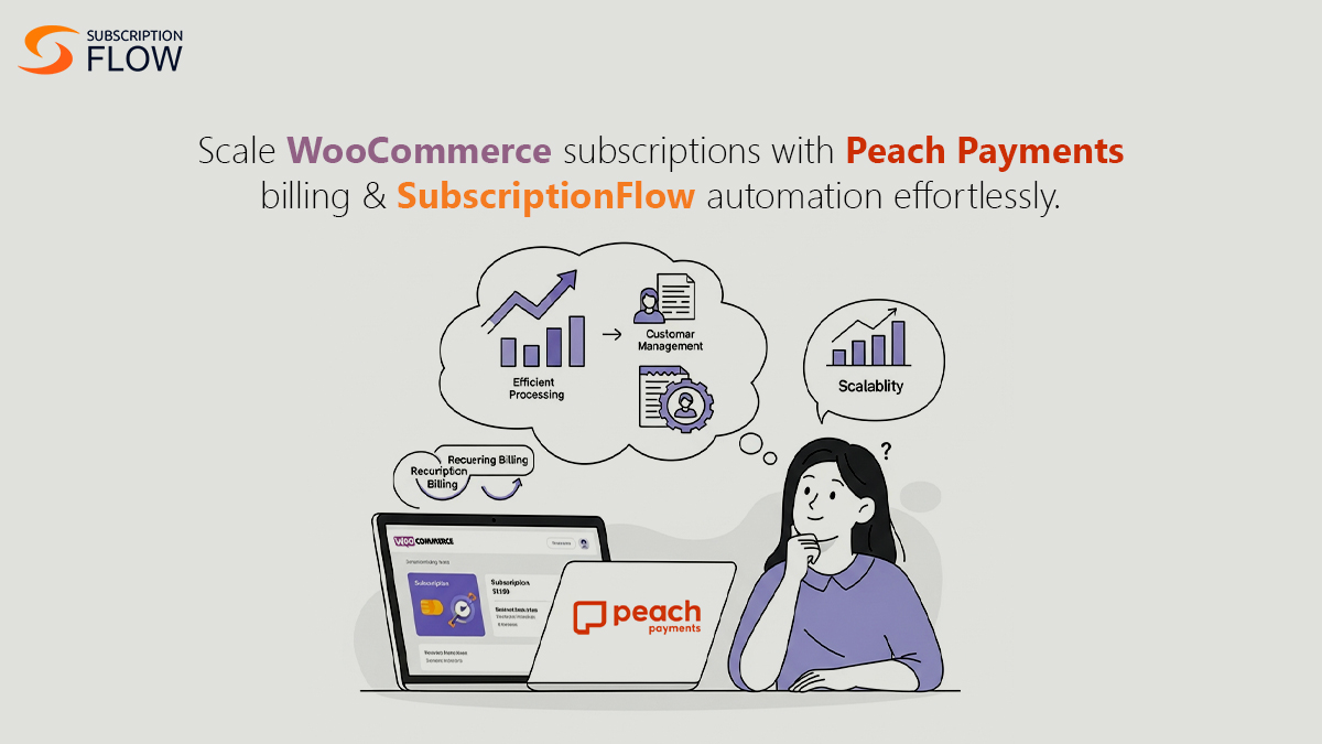 SubscriptionFL's tweet image. Scaling @WooCommerce subscriptions with @PeachPayments ? Don’t let manual work slow you down. Add @SubscriptionFL for automation, smart dunning, and flexible billing. Scale smarter.

DEMO → bit.ly/4flKHvT

#SaaS #Subscriptions #AI #WooCommerce