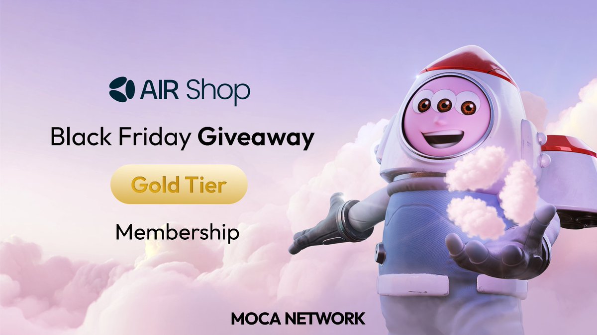 Moca_Network's tweet image. ✨ Let’s make this Black Friday a golden one! ✨

Upgrade to the Golden Tier on AIR.Shop by verifying ANY credentials 🙌

💼With Gold Tier, earn up to 20% back in points on flights, hotels, &amp;amp; experiences! 💳

1️⃣ Verify ANY credentials on upgrade.air.shop…