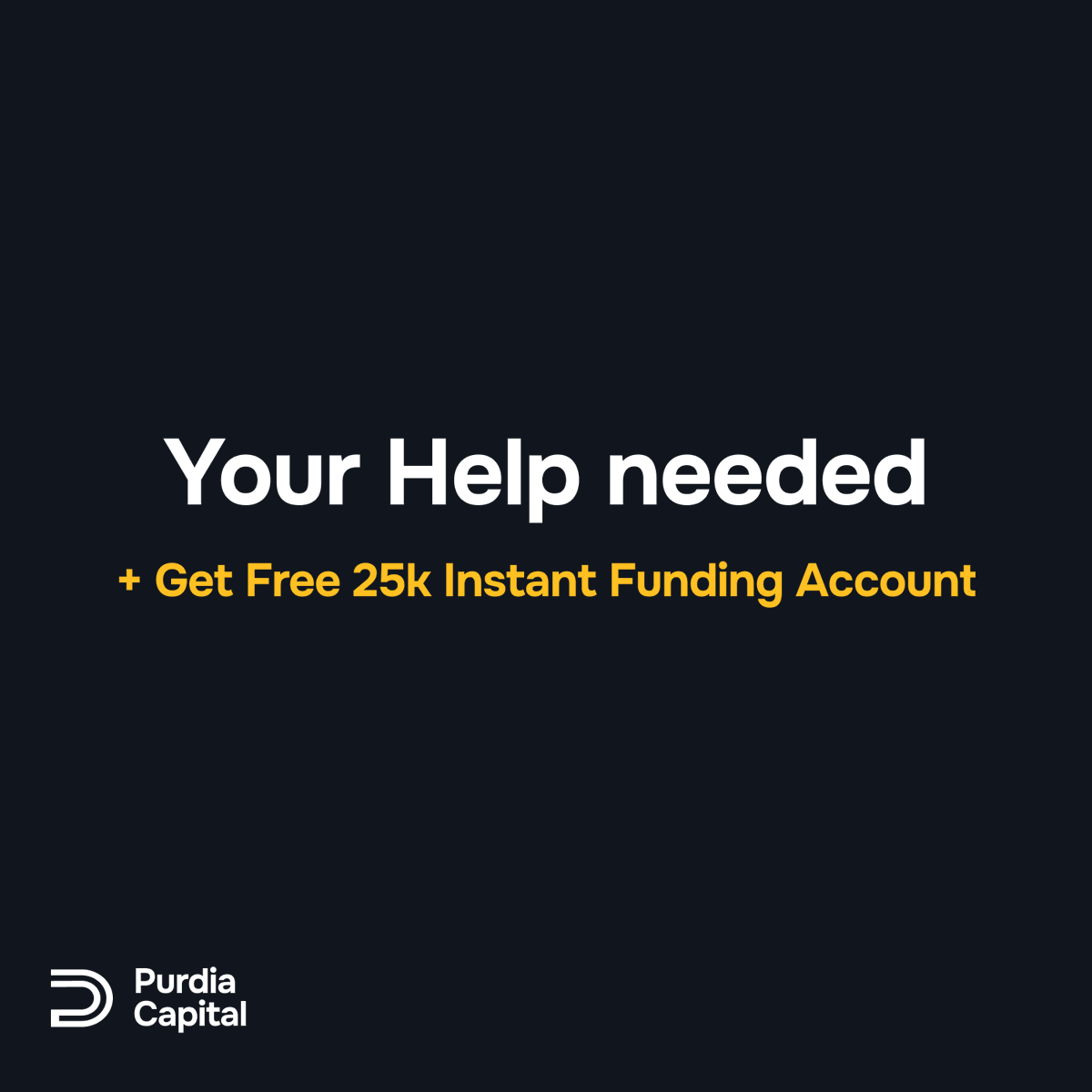 Jonas | CEO of Purdia Capital tweet media