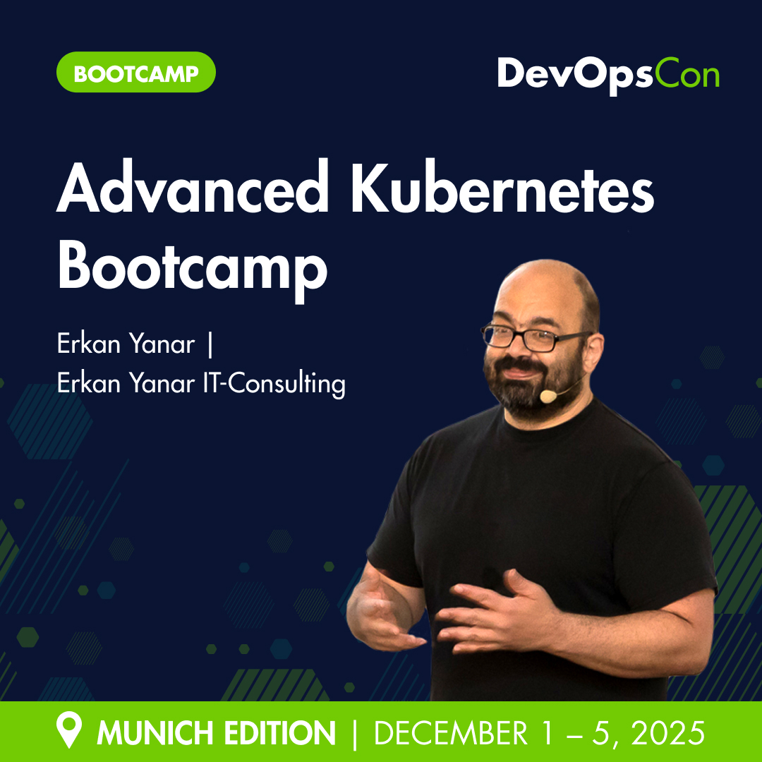 devops_con's tweet image. 🔥 Only 3 days left — DevOpsCon Munich starts on Monday!

Boost your skills with these 3 #bootcamps:

• #Kubernetes Beginner→Master — Thomas Kruse
• Advanced Kubernetes — Erkan Yanar
• #WebSecurity Bootcamp — Martina Kraus

📍 Munich | Dec 1–5, 2025

🎟️ Tickets:…
