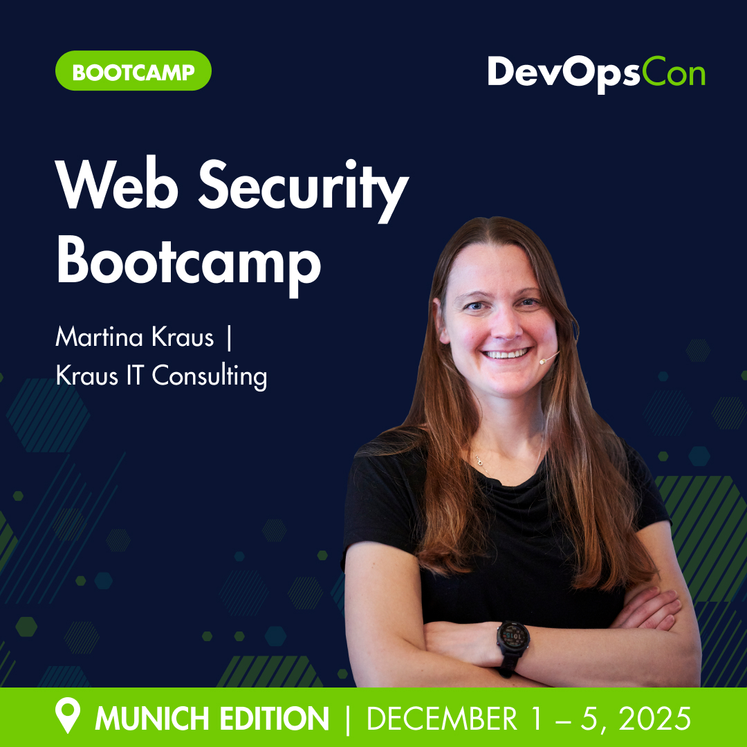 devops_con's tweet image. 🔥 Only 3 days left — DevOpsCon Munich starts on Monday!

Boost your skills with these 3 #bootcamps:

• #Kubernetes Beginner→Master — Thomas Kruse
• Advanced Kubernetes — Erkan Yanar
• #WebSecurity Bootcamp — Martina Kraus

📍 Munich | Dec 1–5, 2025

🎟️ Tickets:…