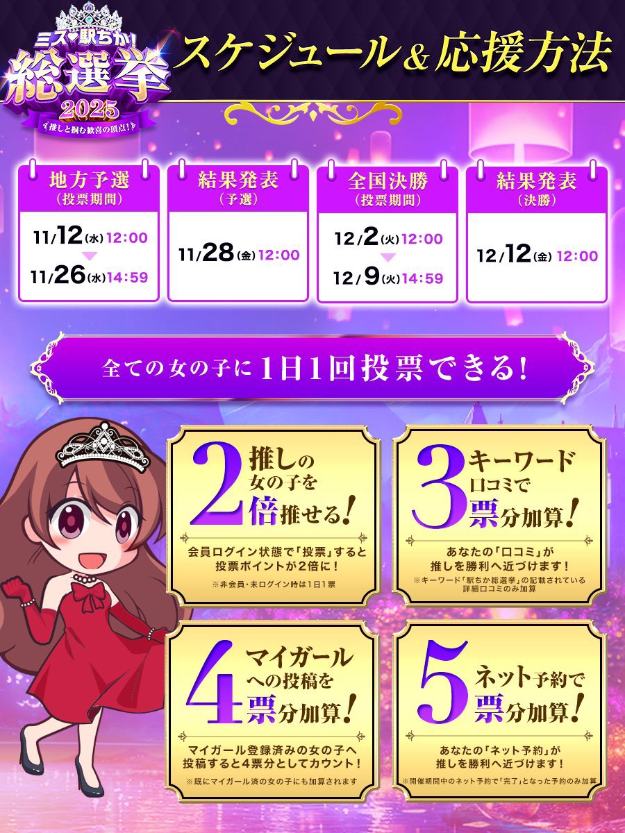 hayaoki_u_u's tweet image. 🪿&amp;lt; ꒰ ♡予選突破♡ ꒱

北海道＆東北エリア全国１位通過してます❤️‍🔥
まなかちゃん大好き倶楽部の皆さんのおかげです🥺ｱﾘｶﾞﾄｳ❕

本戦🔥【12/2 12時-12/9 14:59】

ここで中弛みせずコツコツ日記投稿＆出勤頑張ります(ง ･֊･)ง´-

2日に備えて今のうちにプロフリンクからマイガール登録☑️