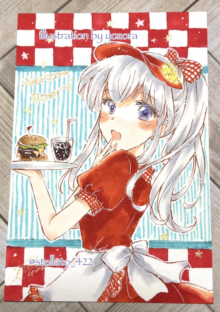 stellato_422's tweet image. 絵を描かなさすぎてどんどん退化してんだよなぁ💦
とりあえずなにか過去絵を…

アメリカンダイナー好き🥰