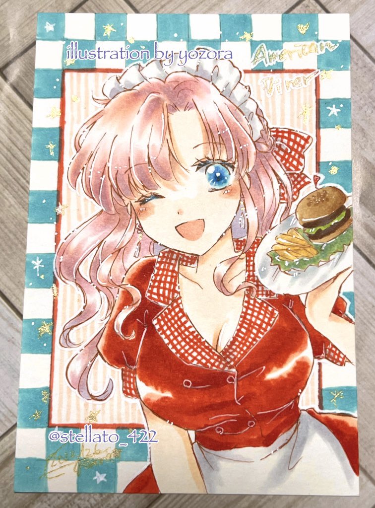 stellato_422's tweet image. 絵を描かなさすぎてどんどん退化してんだよなぁ💦
とりあえずなにか過去絵を…

アメリカンダイナー好き🥰