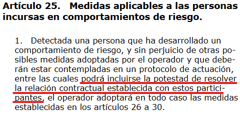 Se pidió en el RD 958/2020.
Se aceptó en el RD 176/2023.
Si las bookies pueden resolver el contrato “cuando quisieran”…
 ¿por qué insistieron en incluirlo expresamente en el nuevo RD 176/2023?

👉 ¿Quizá necesitan un argumento por si se les cae el “ad nutum”?
BOOKIES ✍️
DGOJ 🫡
