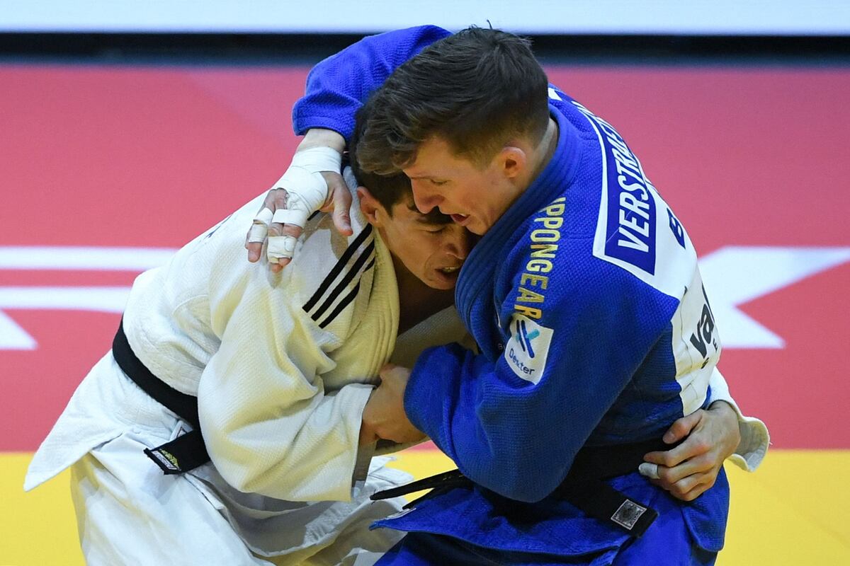 Judo : Jorre Verstraeten combattra pour le bronze à Abou Dhabi… dhnet.be/sports/omnispo…
