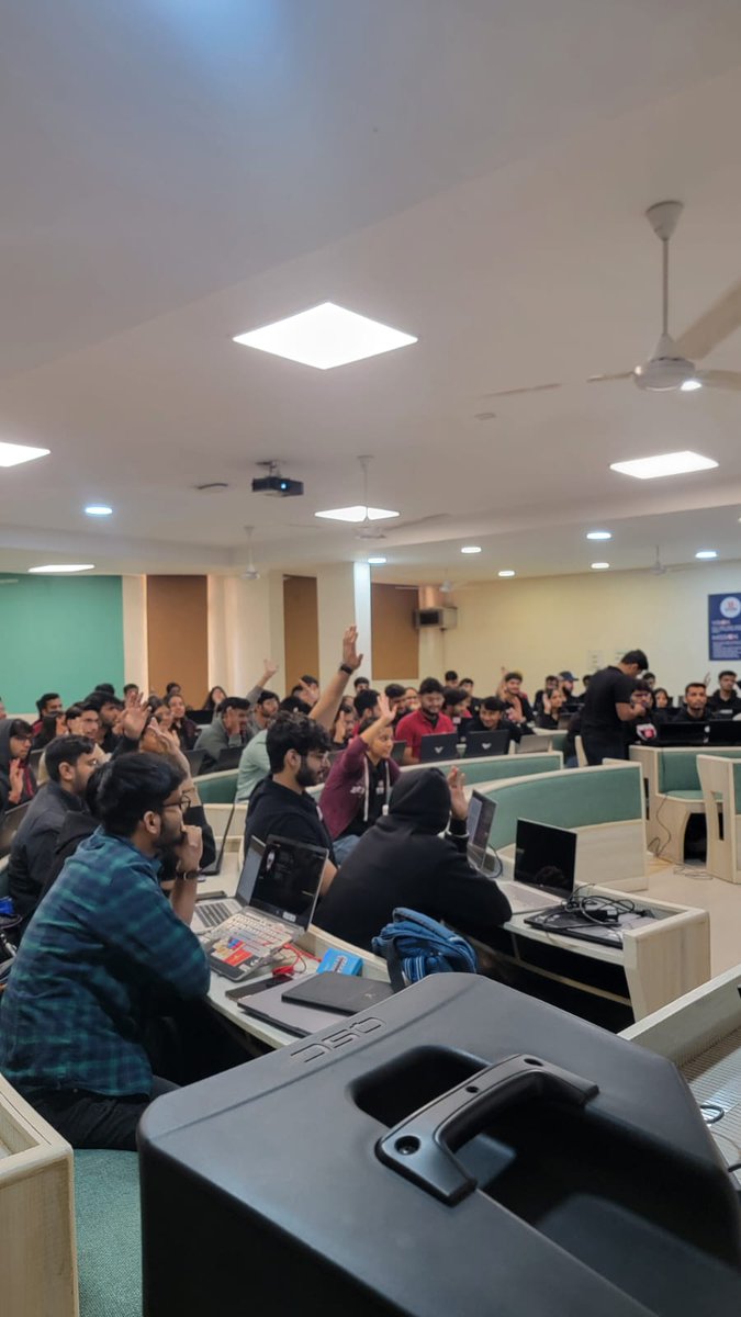 OSChandigarh's tweet image. Open Source Chandigarh hosted Linux Unlocked, a hands-on workshop on commands, packages, shell scripts and the roots of GNU, CLI and Linux. Rehan Chalana and Ayush Chauhan led an energetic day with live demos.
#LinuxUnlocked #OpenSourceChandigarh #TechTwitter #LinuxWorkshop