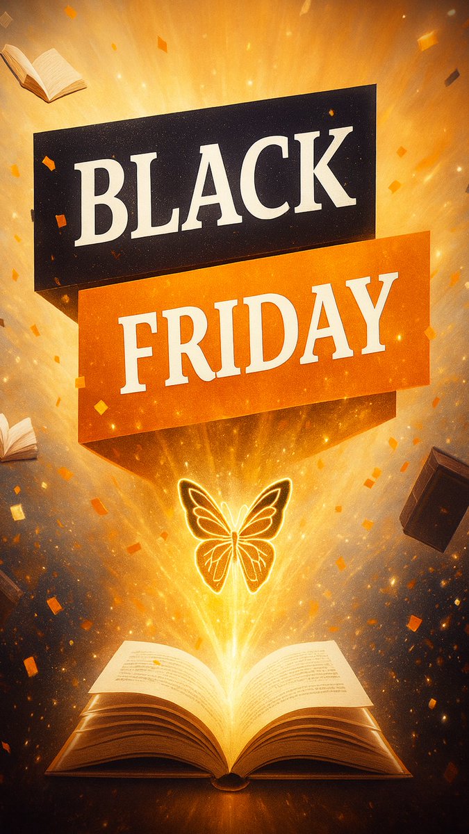 LireChrysalide's tweet image. 🎉 BLACK FRIDAY CHRYSALIDE 🎉

Jusqu&apos;à Dimanche :
📚 –50% sur tout le catalogue (cumulables avec les 10% du Livre du mois!) avec le code : blackfridaychrysalide

EXCLUSIVEMENT sur editionschrysalide.fr 🦋

#BlackFriday #roman #livre #promotions #bookstagram #VendrediLecture