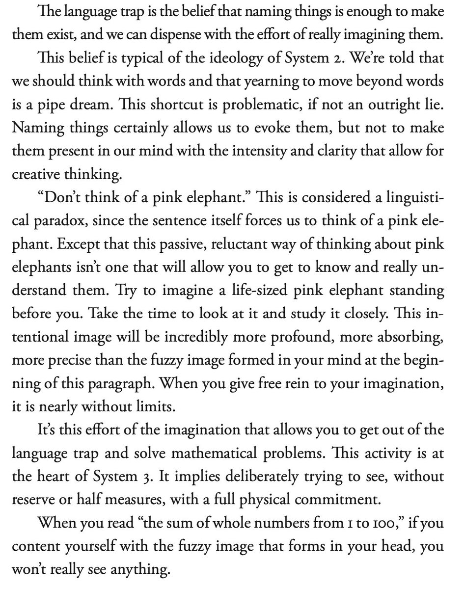 davidbessis's tweet image. In my book, I framed this as the &quot;language trap&quot;, the false belief that accessing things through language is a sufficient to understand them.