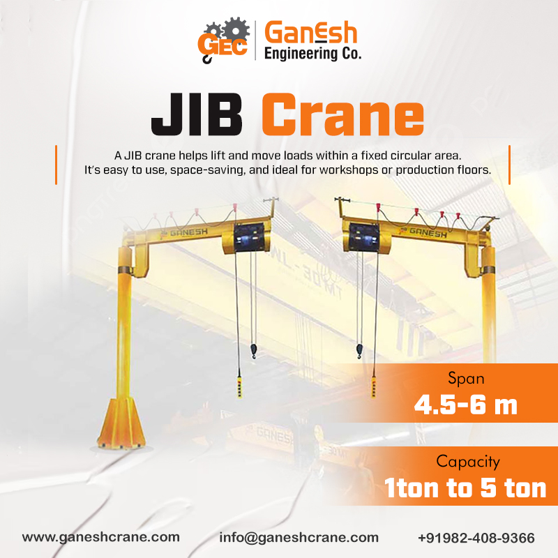 ganeshcrane01's tweet image. Power up your workspace with a sturdy #JIBCrane! Easy rotation, smooth lifting, and reliable support to keep every job moving safely and efficiently.

ganeshcrane.com/jib-crane/

#MaterialHandling #HeavyLifting #WorkplaceSafety #IndustrialEquipment
