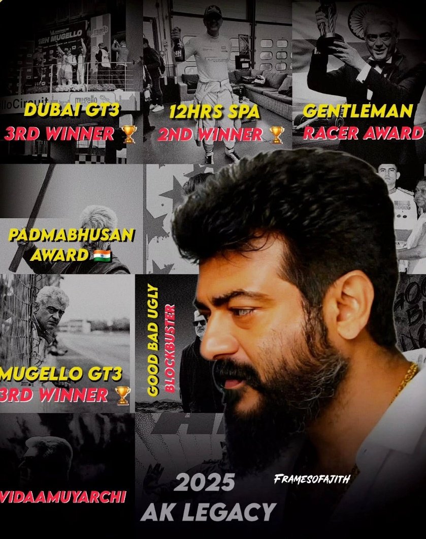 vstAKR1119's tweet image. தல போல வருமா... எங்கள் தல போல வருமா... #AjithKumar #AjithkumarRacing