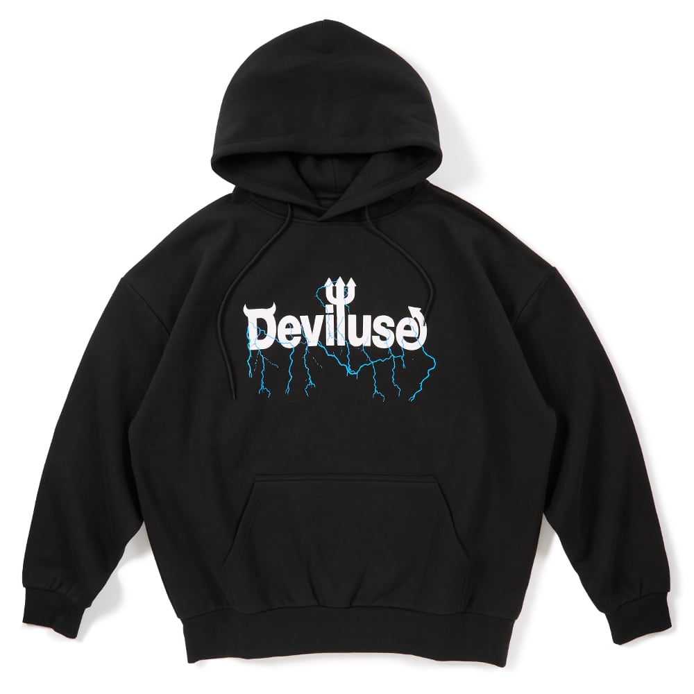 発売中！ Deviluse Volt Logo Pullover Hooded あとブラックL