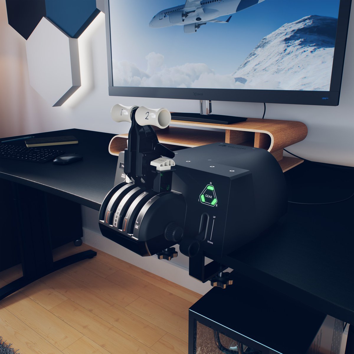 The <a href="/fly_honeycomb/">Honeycomb Aeronautical</a> team is having a fantastic year for new products, and they're continuing this winning streak with the launch of the Bravo Throttle Quadrant LITE, an all-new premium flight simulator component available at a groundbreaking price point

youtube.com/watch?v=z6t9gl…