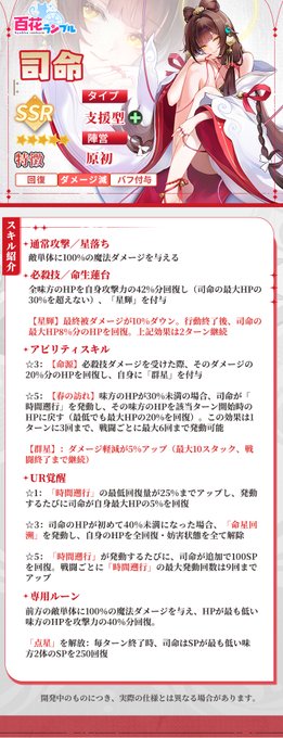 百花ランブル ミシェル役 長谷川育美 直筆サイン 当選品 百花ランブル