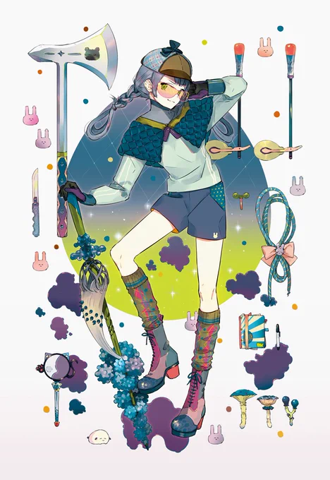 めちゃくちゃ前の絵だけど気に入ってるやつ